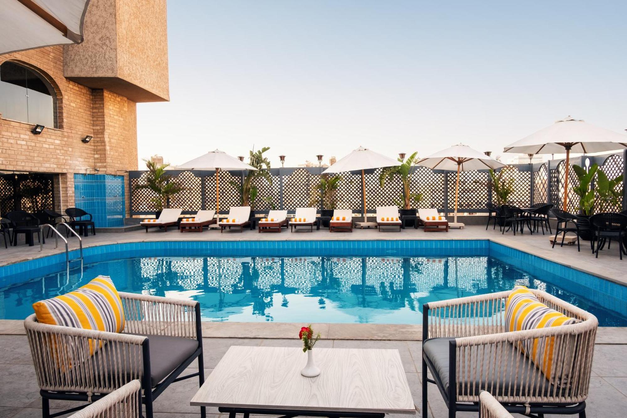 Marwa Palace Hotel Cairo Giza Bagian luar foto